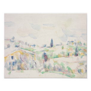 Paul Cezanne - Landscape in Provence Photo Print