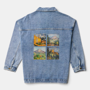 Paul Cezanne - Landscape Masterpieces Selection Denim Jacket