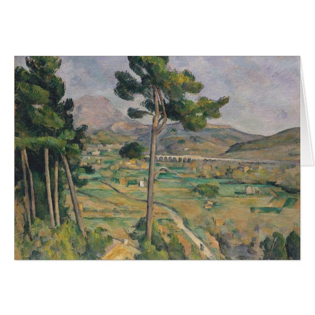 Paul Cezanne | Landscape with viaduct (Front Horizontal)