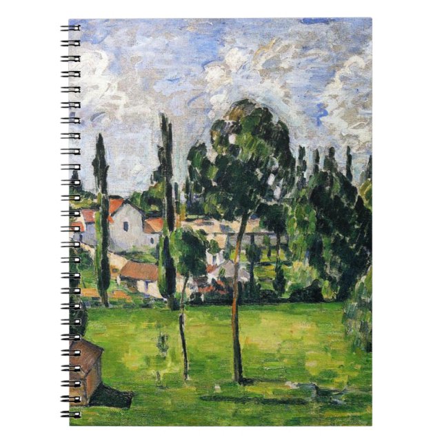Paul Cezanne - Landscape with Waterline, Notebook (Front)