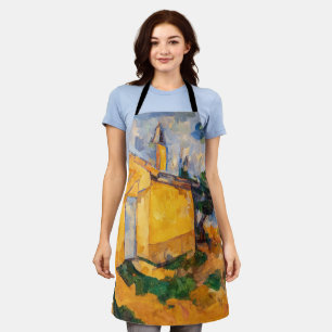 Paul Cezanne - Le Cabanon de Jourdan Apron