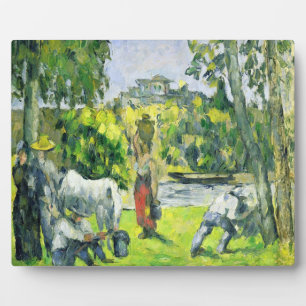 Paul Cezanne Life in the Fields, c.1875 (oil on Plaque