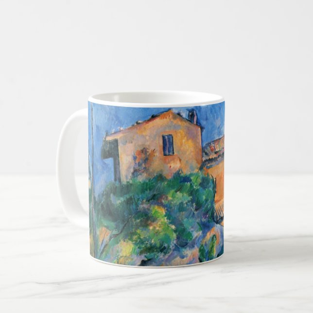 Paul Cezanne "Maison Maria with a View of Chateau  Coffee Mug (Front Left)