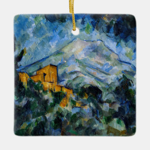 Paul Cezanne - Mont Saint-Victoire & Chateau Noir Ceramic Ornament
