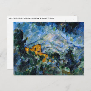Paul Cezanne - Mont Saint-Victoire & Chateau Noir Postcard