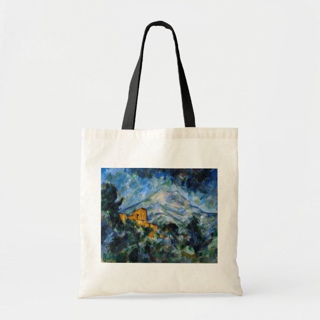 Paul Cezanne - Mont Saint-Victoire & Chateau Noir Tote Bag (Front)