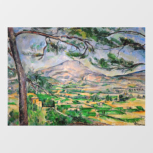 Paul Cezanne - Mont Sainte-Victoire and Large Pine