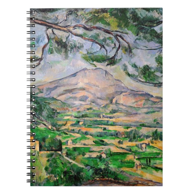 Paul Cezanne - Mont Sainte-Victoire and Large Pine Notebook (Front)