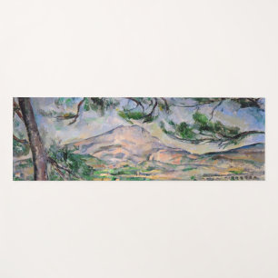 Paul Cezanne - Mont Sainte-Victoire and Large Pine Yoga Mat
