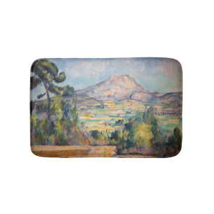 Paul Cezanne - Mont Sainte-Victoire Bath Mat
