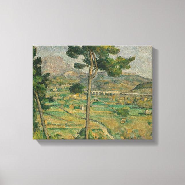 Paul Cezanne - Mont Sainte-Victoire Canvas Print (Front)