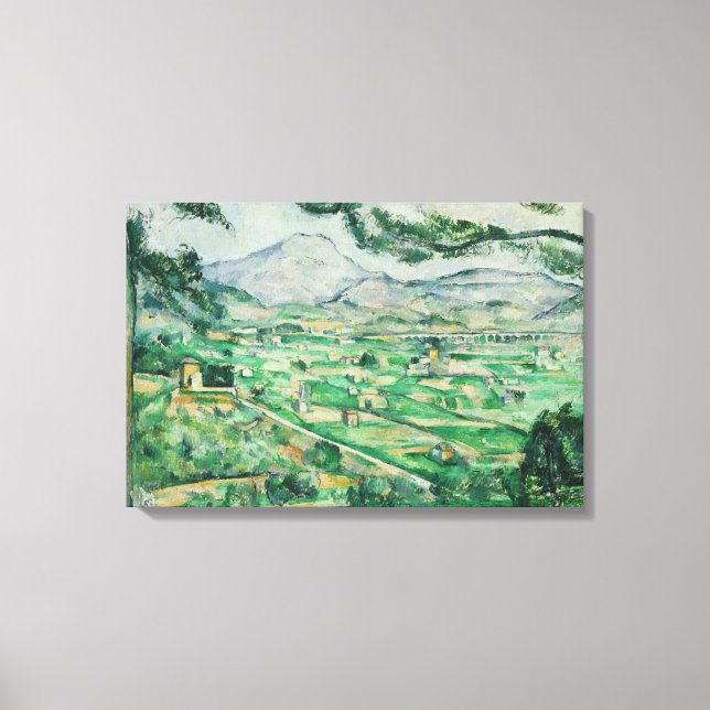 Paul Cezanne - Mont Sainte-Victoire Canvas Print (Front)
