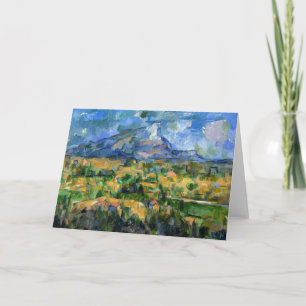 Paul Cezanne - Mont Sainte-Victoire Card