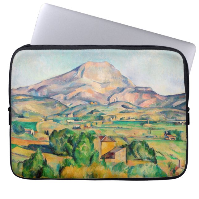 Paul Cezanne - Mont Sainte-Victoire Laptop Sleeve (Front)