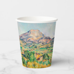 Paul Cezanne - Mont Sainte-Victoire Paper Cups