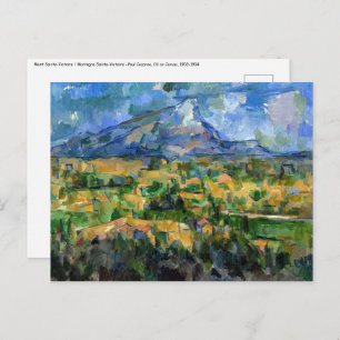 Paul Cezanne - Mont Sainte-Victoire Postcard