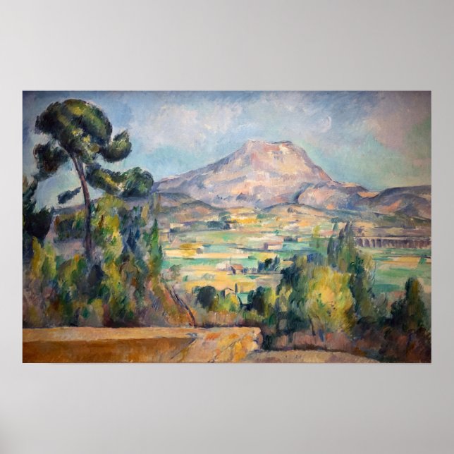 Paul Cezanne - Mont Sainte-Victoire Poster (Front)
