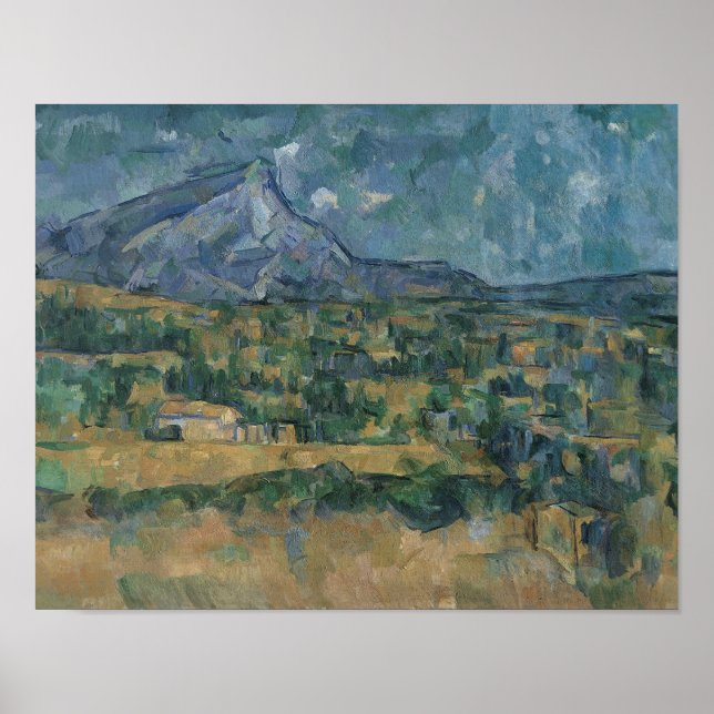 Paul Cezanne - Mont Sainte-Victoire Poster (Front)