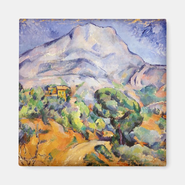 Paul Cezanne - Mont Sainte-Victoire, Tholonet Road Magnet (Front)