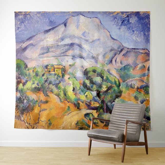 Paul Cezanne - Mont Sainte-Victoire, Tholonet Road Tapestry (In Situ (Horizontal))