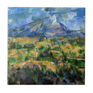 Paul Cezanne - Mont Sainte-Victoire Tile