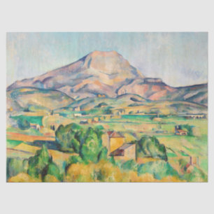 Paul Cezanne - Mont Sainte-Victoire Tissue Paper
