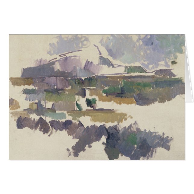 Paul Cezanne | Montagne Sainte-Victoire, 1904-05 (Front Horizontal)