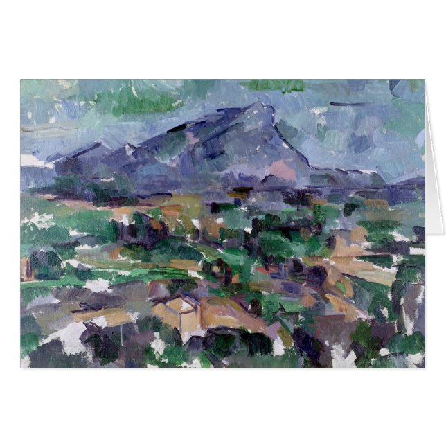 Paul Cezanne | Montagne Sainte-Victoire, 1904-06 (Front Horizontal)