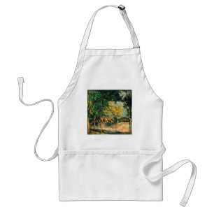 Paul Cezanne Nature Painting & Quote Standard Apron