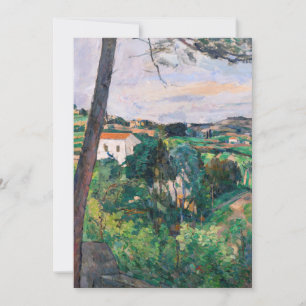 Paul Cezanne - Pine tree at L'Estaque Thank You Card