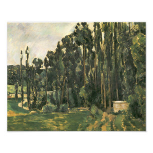 Paul Cezanne - Poplars Photo Print