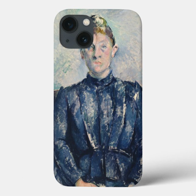 Paul Cezanne | Portrait of Madame Cezanne, c.1890  Case-Mate iPhone Case (Back)