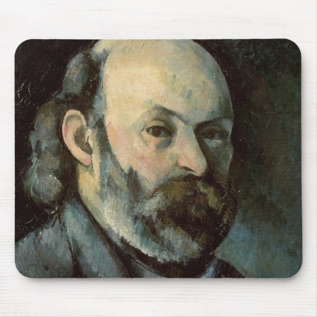Paul Cezanne | Self Portrait, c.1879-85 Mouse Pad (Front)
