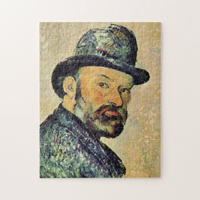 Paul Cezanne, Self-Portrait, Jigsaw Puzzle (Vertical)