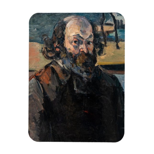 Paul Cezanne - Self-portrait Magnet (Vertical)