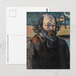 Paul Cezanne - Self-portrait Postcard