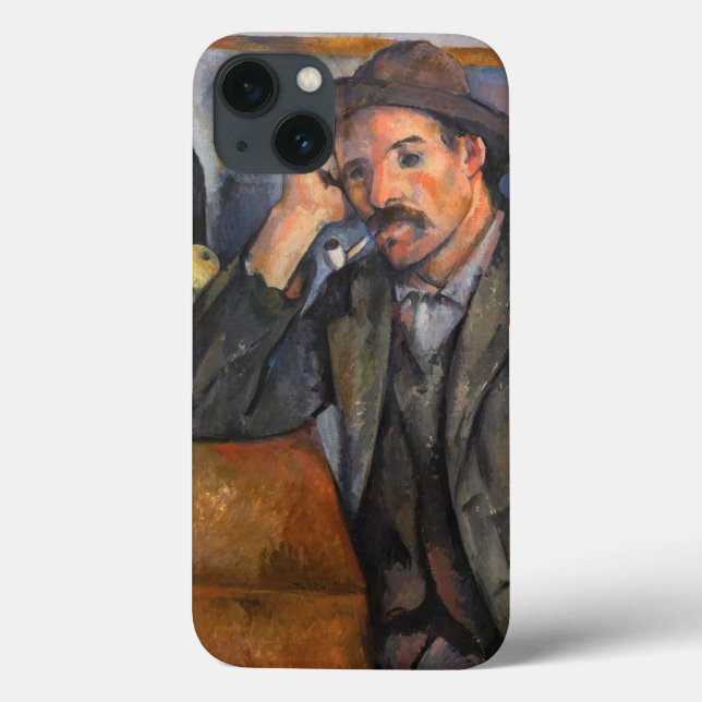 Paul Cezanne - Smoker Case-Mate iPhone Case (Back)