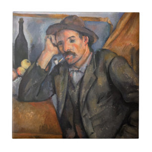 Paul Cezanne - Smoker Tile