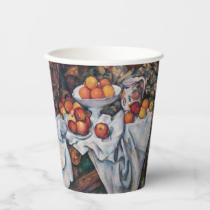 Paul Cezanne - Still Life, Apples and Oranges Paper Cups