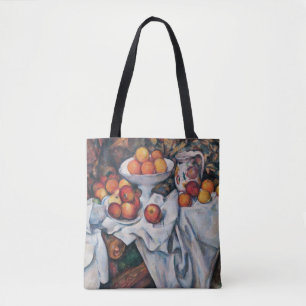 Paul Cezanne - Still Life, Apples and Oranges Tote Bag