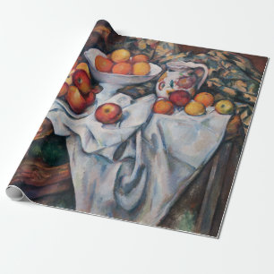 Paul Cezanne - Still Life, Apples and Oranges Wrapping Paper