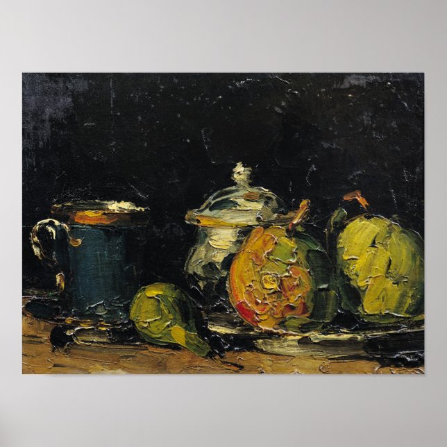Paul Cezanne | Still Life, c.1865 Poster (Front)