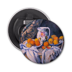 Paul Cezanne - Still Life with a Curtain Bottle Opener