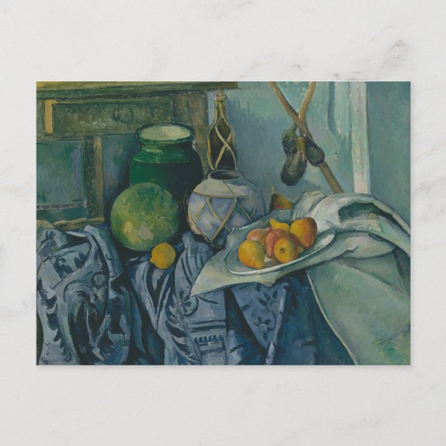 Paul Cezanne - Still Life with a Ginger Jar Postcard (Front)