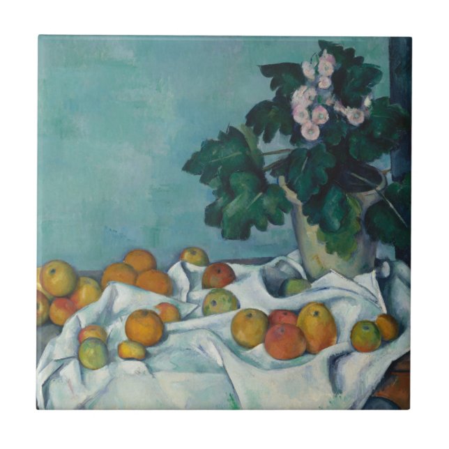 Paul Cezanne | Still Life with Apples and a Pot of Tile (Front)