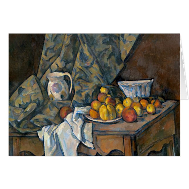 Paul Cezanne | Still Life with Apples and Peaches, (Front Horizontal)