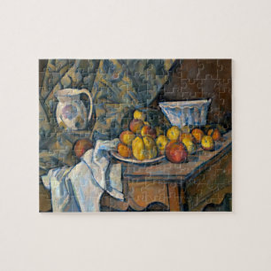 Paul Cezanne Still Life with Apples and Peaches, Jigsaw Puzzle