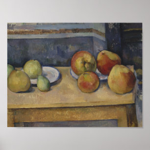 Paul Cezanne - Still Life with Apples and Pears Poster