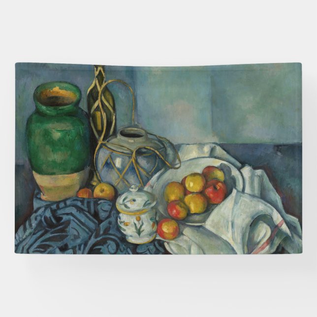 Paul Cezanne - Still Life with Apples Banner (Horizontal)