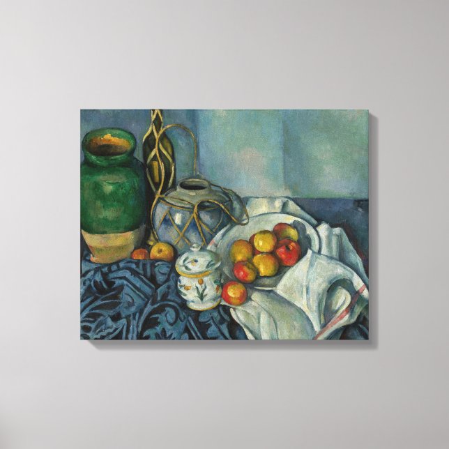 Paul Cezanne - Still Life with Apples Canvas Print (Front)